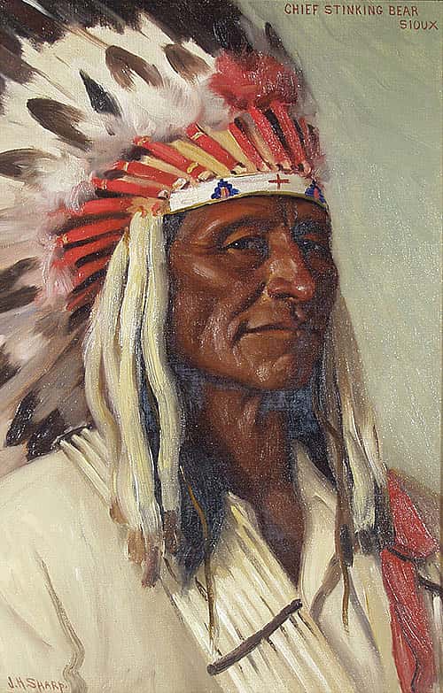 Chief Stinking Bear - Sioux